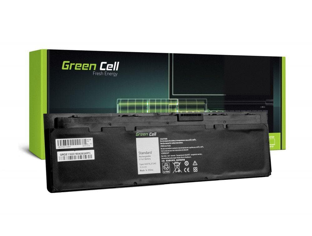Green Cell Battery WD52H GVD76 pre Dell Latitude E7240 E7250 1