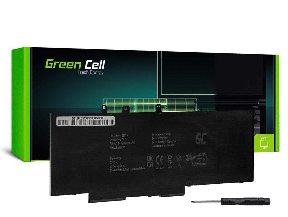Green Cell Battery 93FTF GJKNX for Dell Latitude 5280 5290 5480 5490 5491 5495 5580 5590 5591 Precision 3520 3530 1