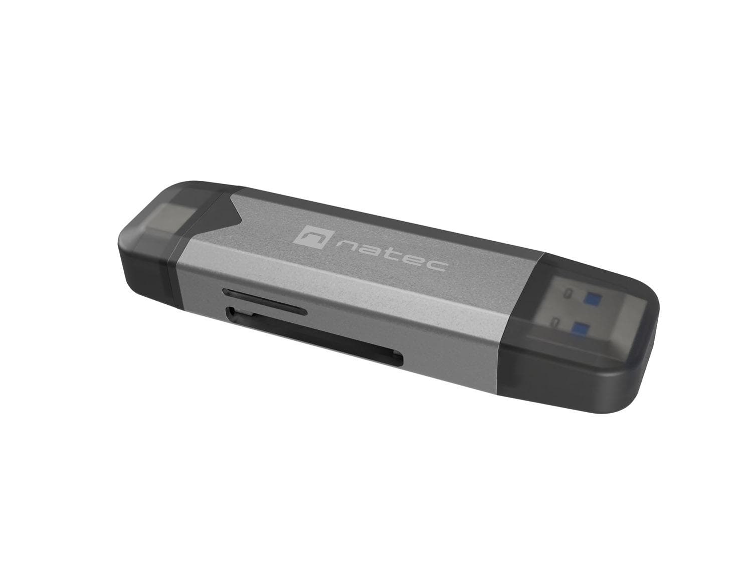 Čítačka kariet Natec SCARAB 3 USB-A + USB-C 3.1 GEN 1/microSD/microSDHC/microSDXC/SD/SDHC/SDXC/T-Flash 1