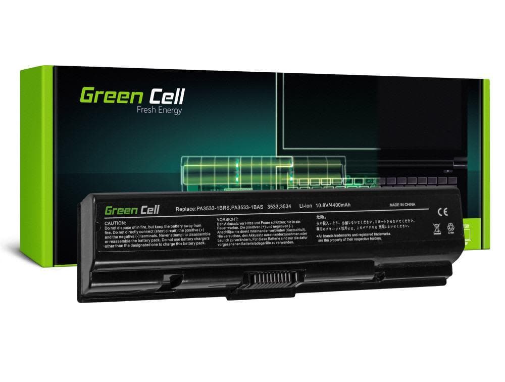 Green Cell Battery PA3534U-1BRS pre Toshiba Satellite A200 A300 A350 L300 L500 L505