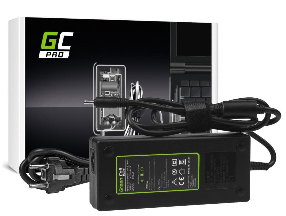 Green Cell PRO Charger / AC adaptér 19.5V 6.7A 130W pre Dell XPS 15 9530 9550 9560 Precision 15 5510 5520 M3800