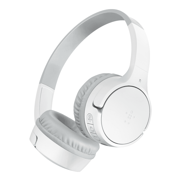 Belkin SOUNDFORM™ Mini - Wireless On-Ear Headphones for Kids - detské bezdrôtové slúchadlá, biela - NOVÁ VERZIA