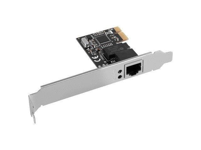 LANBERG PCI-EXPRESS->RJ45 ETHERNETOVÝ ADAPTÉR SIEŤOVÁ KARTA PCI-E X1 1X RJ45 1GB RTL8111C NÍZKY PROFIL 1