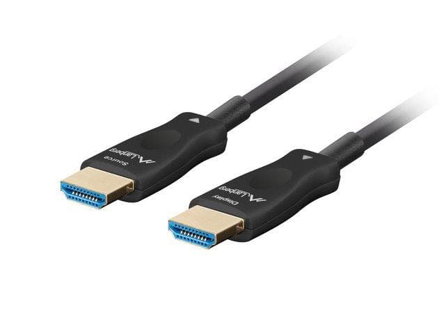 LANBERG KÁBEL HDMI M/M V2.1 10M OPTICKÝ ČIERNY AOC