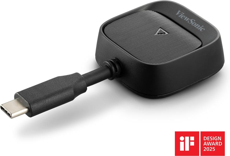 ViewSonic WPD-900 / bezdrôtový prezentačný systém / USB-C / HDMI / 4K prenos 1