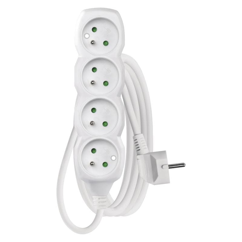 EMOS predlžovací prívod 4z/3m 1,5mm