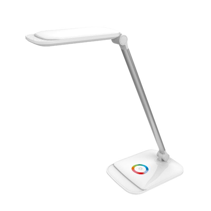 Platinet PDLQ60 stolná LED lampa 18W stmievateľná, dotykové ovládanie, USB port, biela