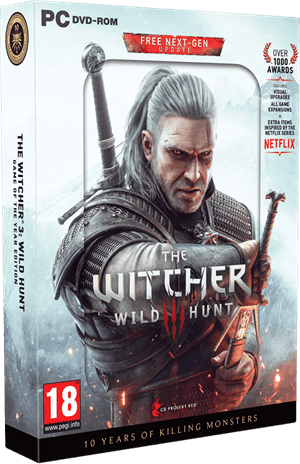 PC - The Witcher 3: The Wild Hunt - Game of the Year Edition + 10th Anniversary Steelbook