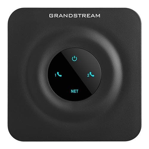 Grandstream HT802 V2 (ATA), 2x FXS, 2 SIP účty, 1x LAN, 3-cestná konf., auto-provisioning 1