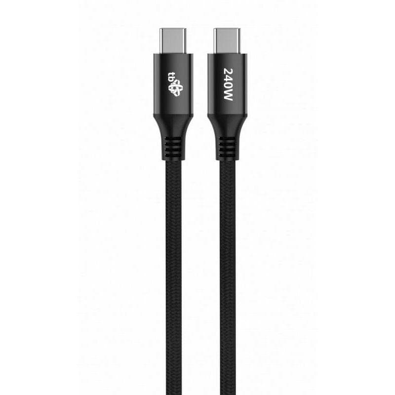 TB USB C - USB C 240 W cable - 2 m black 1