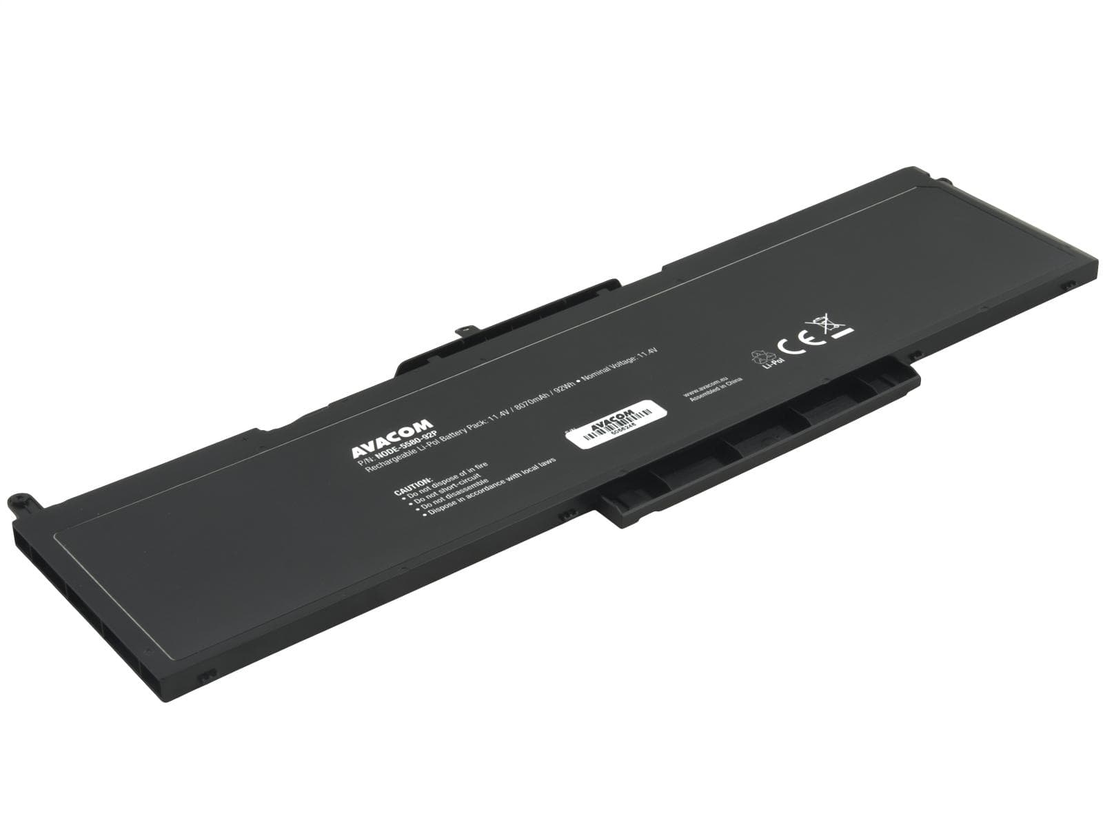 Batéria AVACOM pre Dell Latitude 5580, Precision 3520 Li-Pol 11,4 V 8070mAh 92Wh 1