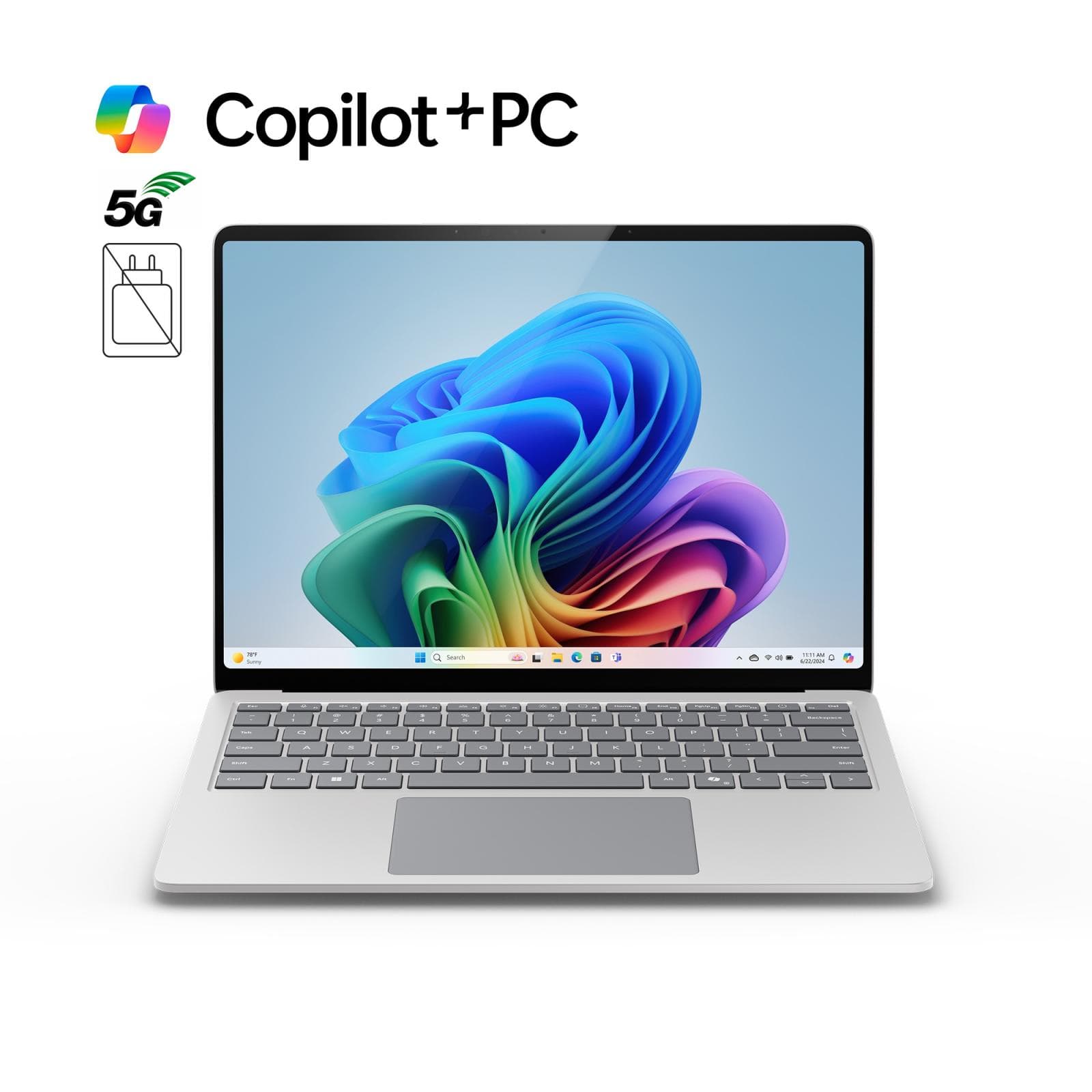 Microsoft Surface Laptop 7 Copilot+ 5G/U7-268V/13,8"/2304x1536/T/32GB/1TB/Intel int/W11P/Platinum/2R