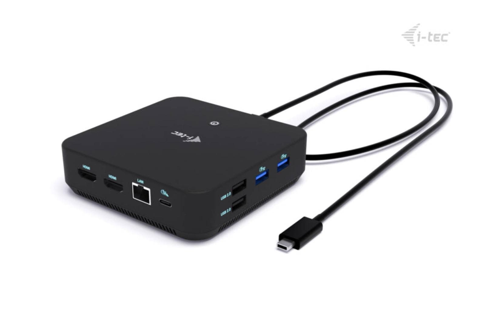 i-tec USB-C DP Dual HDMI Docking Station, Power Delivery 100W 1