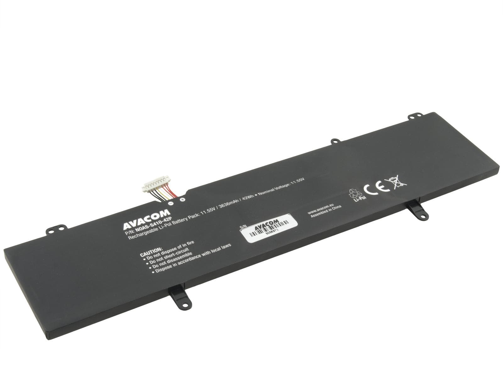 Batéria AVACOM pre Asus VivoBook S14 S410, X411 Li-Pol 11,55 V 3636mAh 42Wh