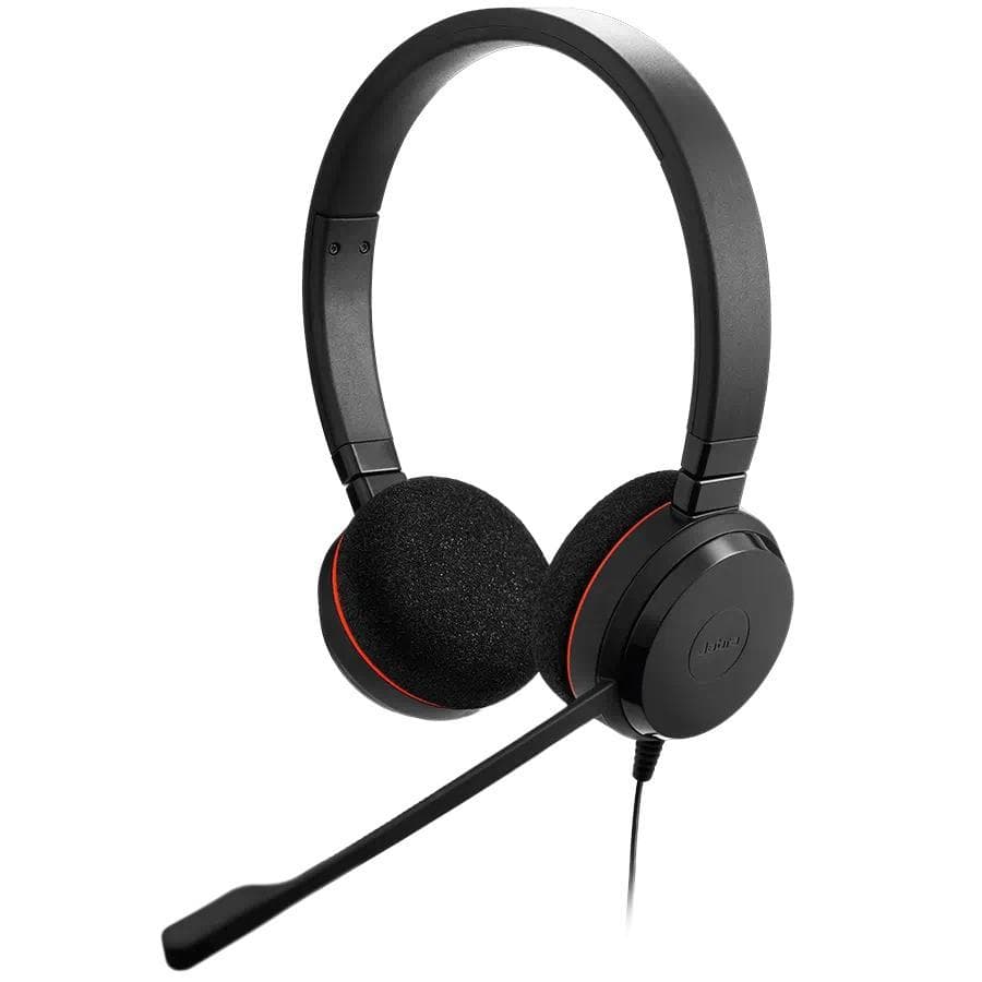 Jabra Evolve 20 SE, Stereo UC, USB C/A, Leather 1