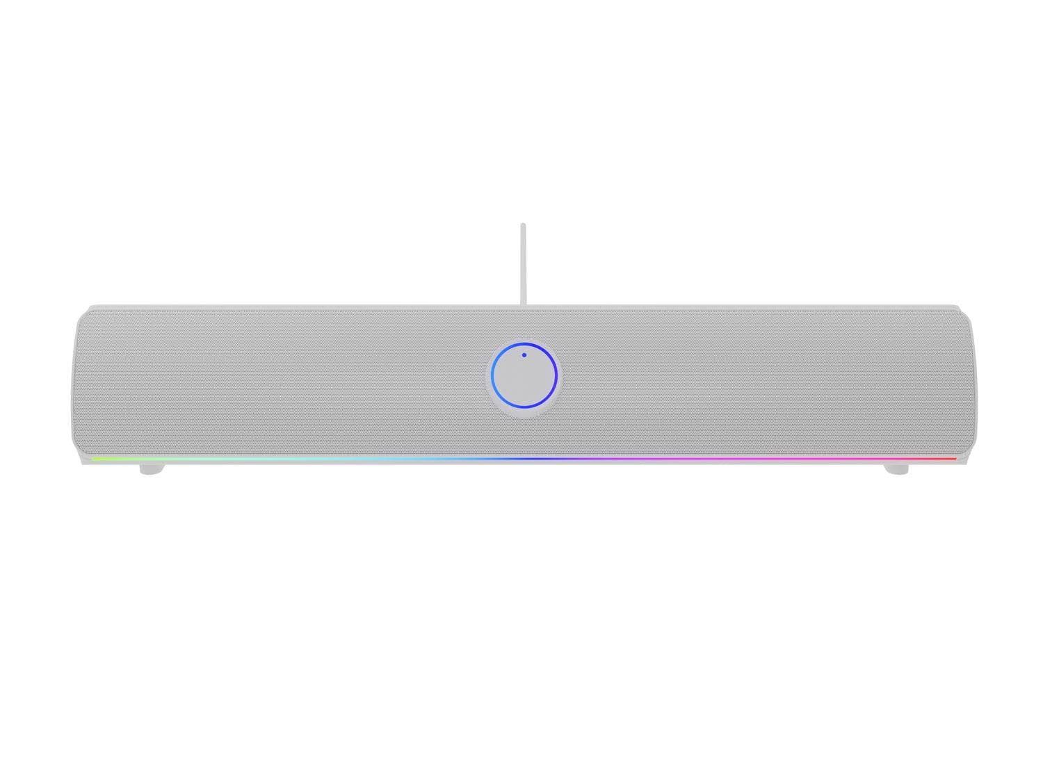 Genesis herný soundbar HELIUM 312BT/Biela/Stereo/10W