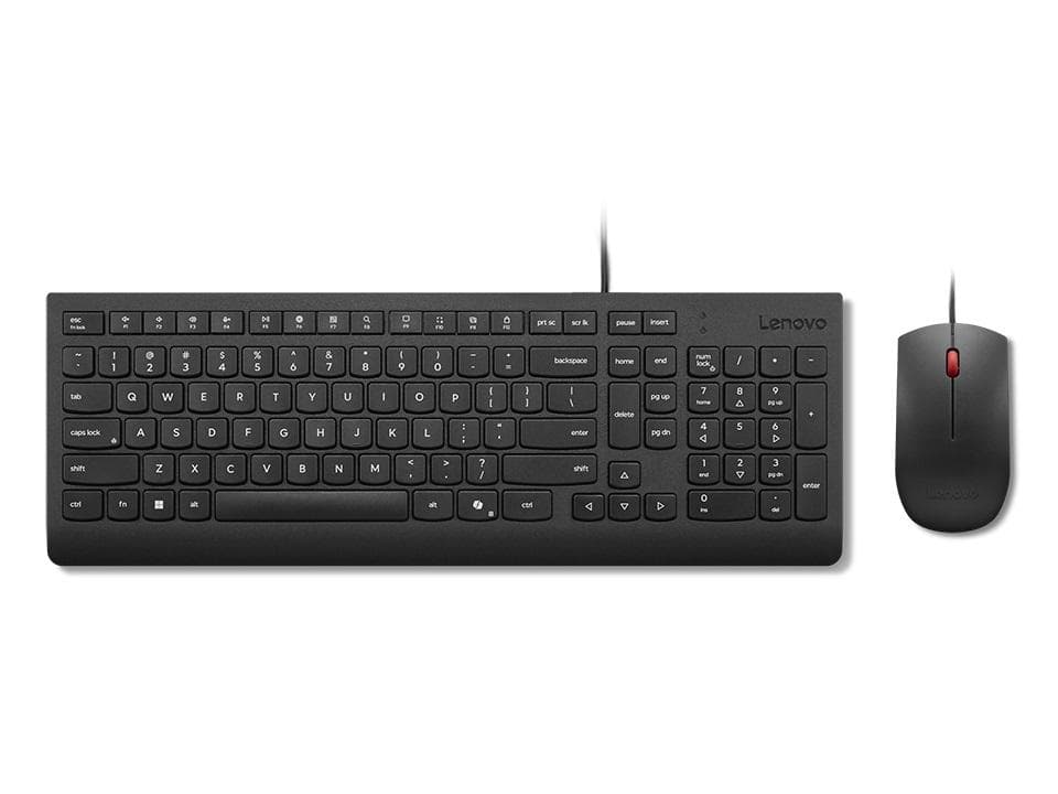 Lenovo Essential Wired Keyboard and Mouse SK A1 1