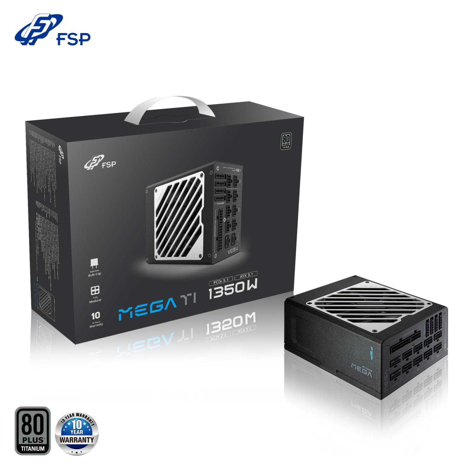 FSP MEGA TI/1350W/ATX 3.1/80PLUS Titanium/Modular/Retail 1