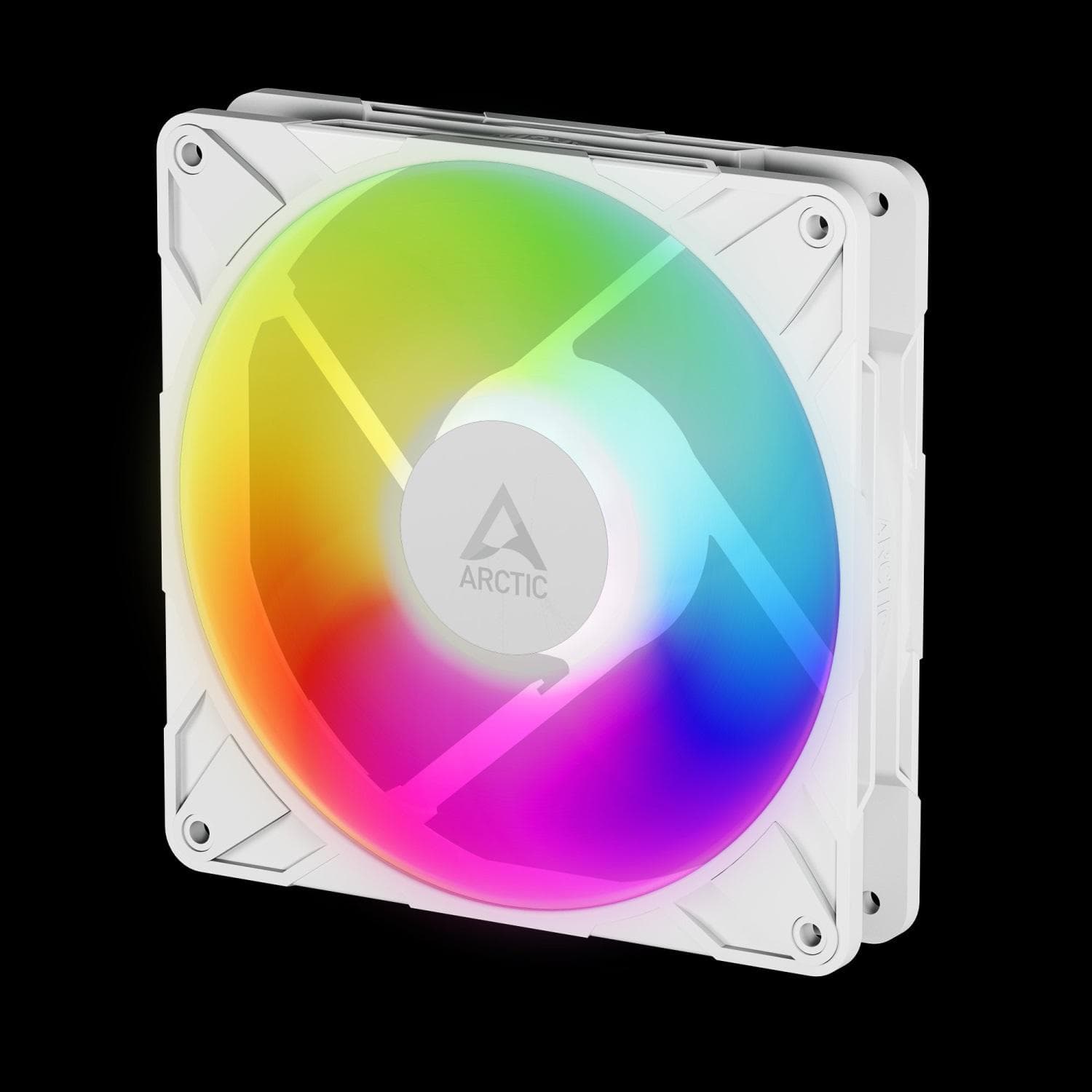 ARCTIC P14 Pre A-RGB (biela) - 140mm A-RGB PWM ventilátor s rozdeľovačom káblov 1