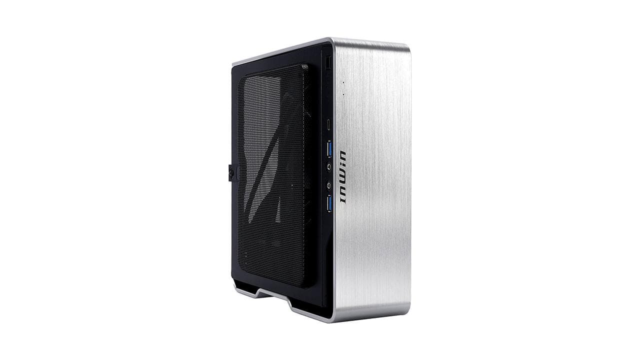Skriňa In-Win Chopin MAX Silver, miniITX +200W GOLD 1