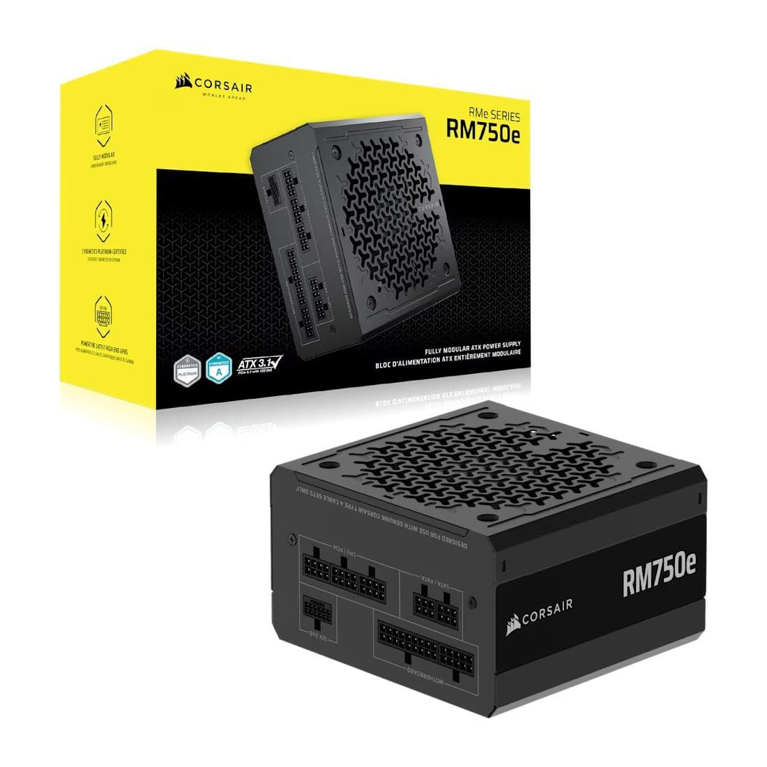 CORSAIR RM750e PCIe 5.1 80+ GOLD F.MODULAR ATX3.1 1