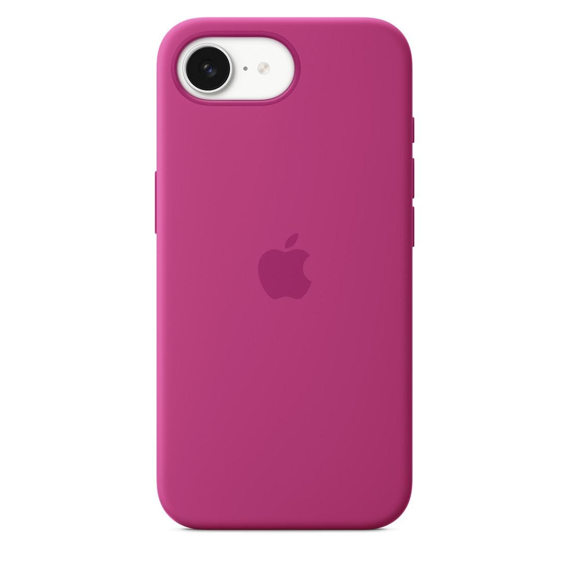 iPhone 16e Silicone Case - Fuchsia 1
