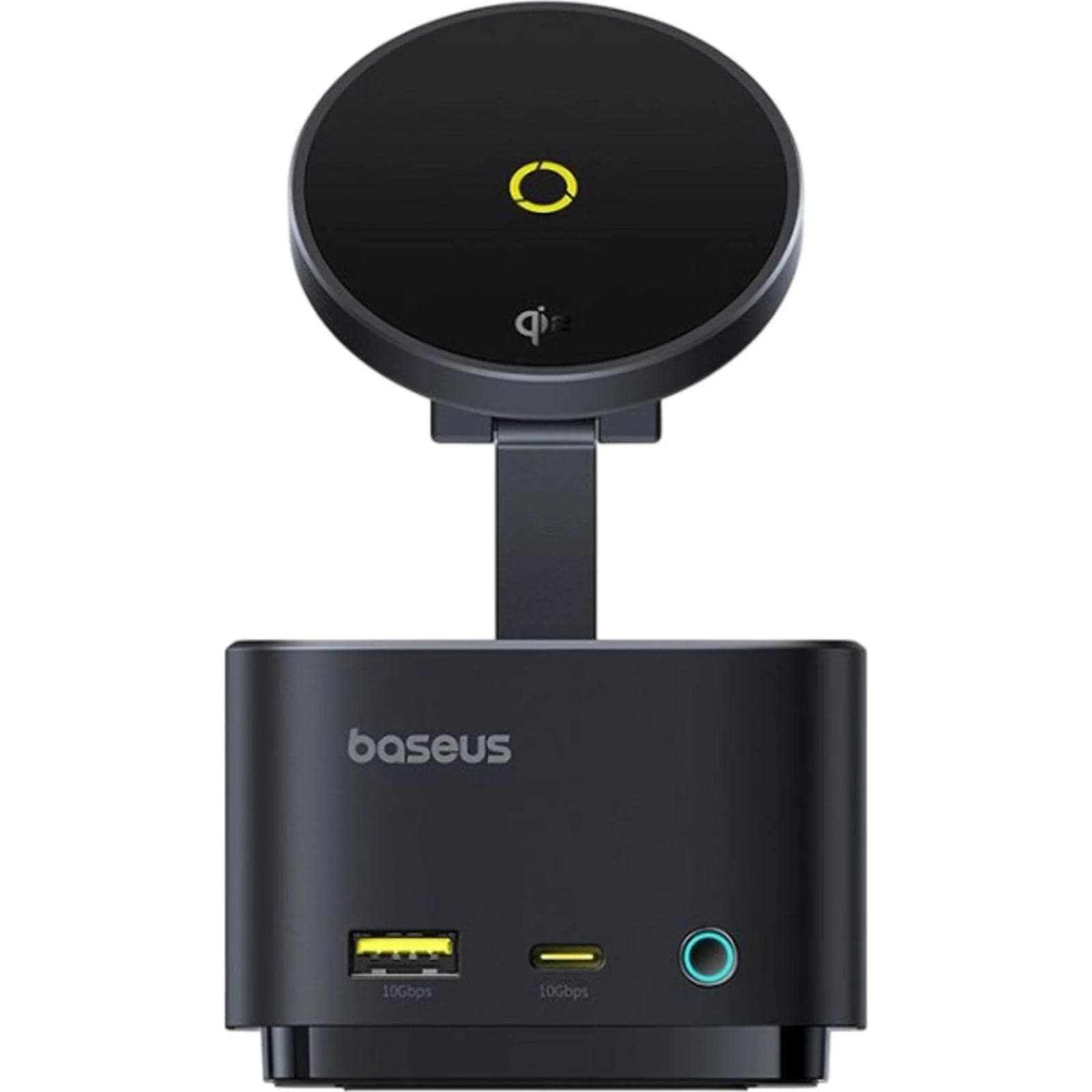 Baseus Nabíjacia stanica MagPro 7v1 s bezdrôtovým nabíjaním 15W cosmic black 1