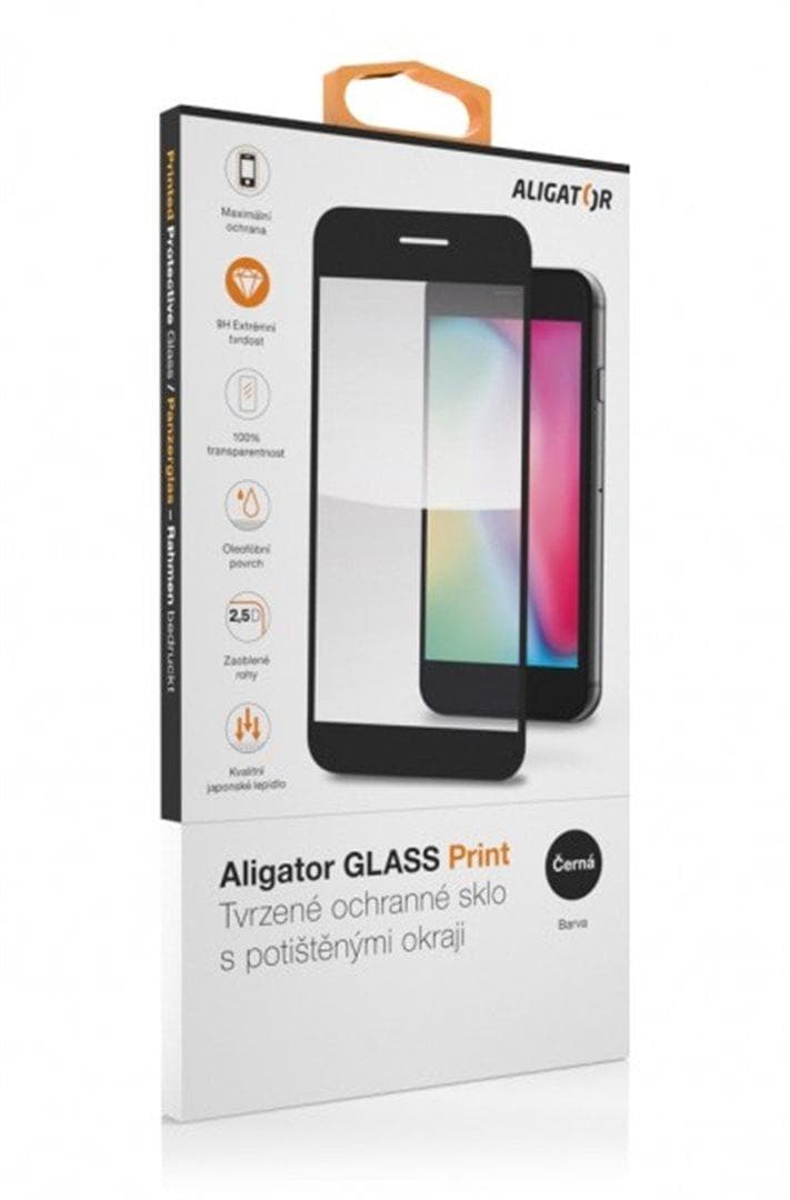 Aligator ochranné sklo PRINT Samsung Galaxy M35 5G čierna