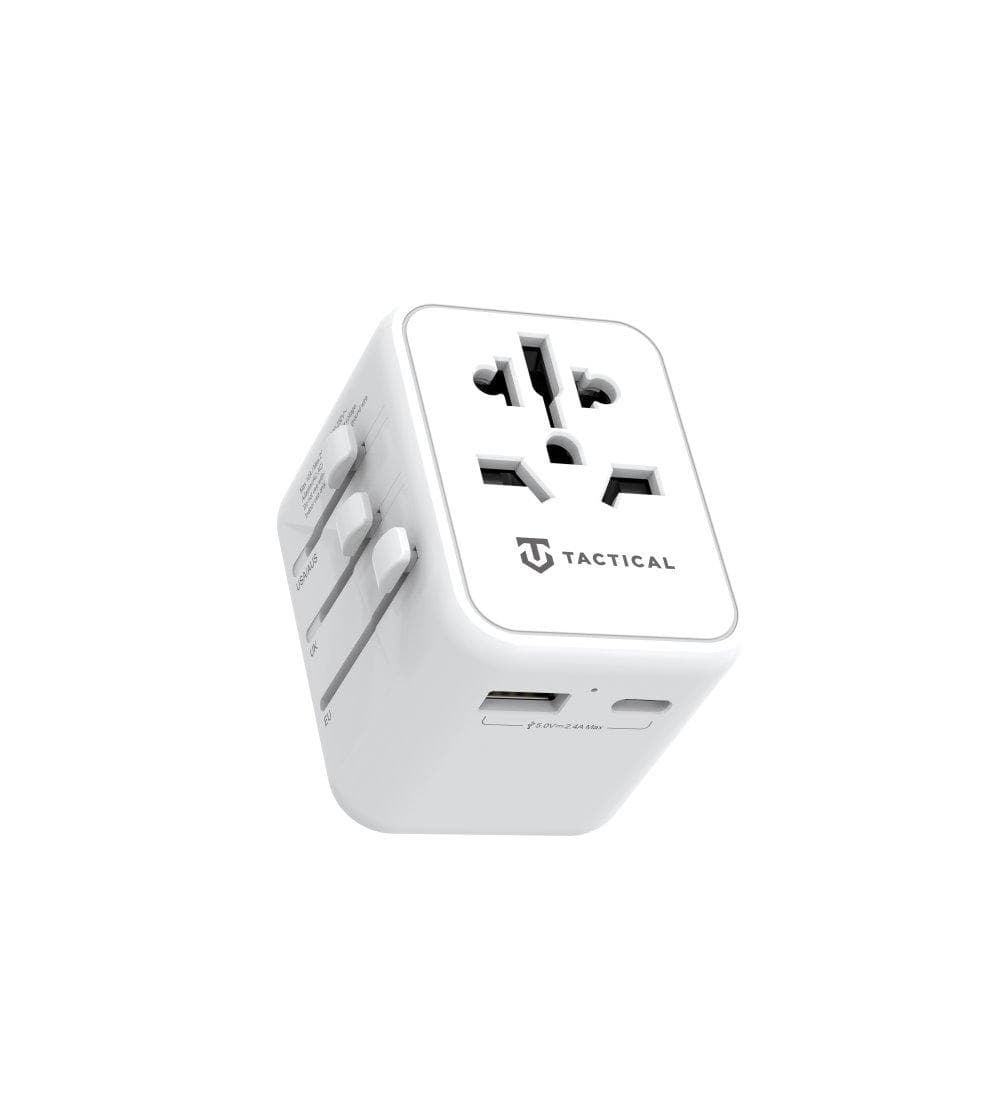 Tactical PTP Travel Adapter White 1