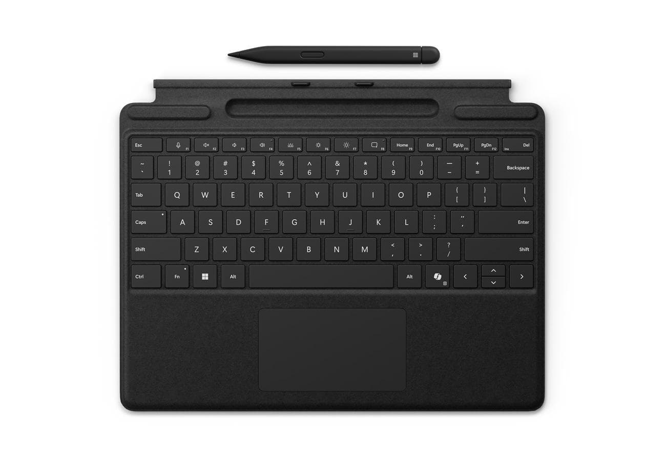 Microsoft Surface Pre Keyboard + Slim Pen 2 Bundle (Black), Commercial, ENG 1