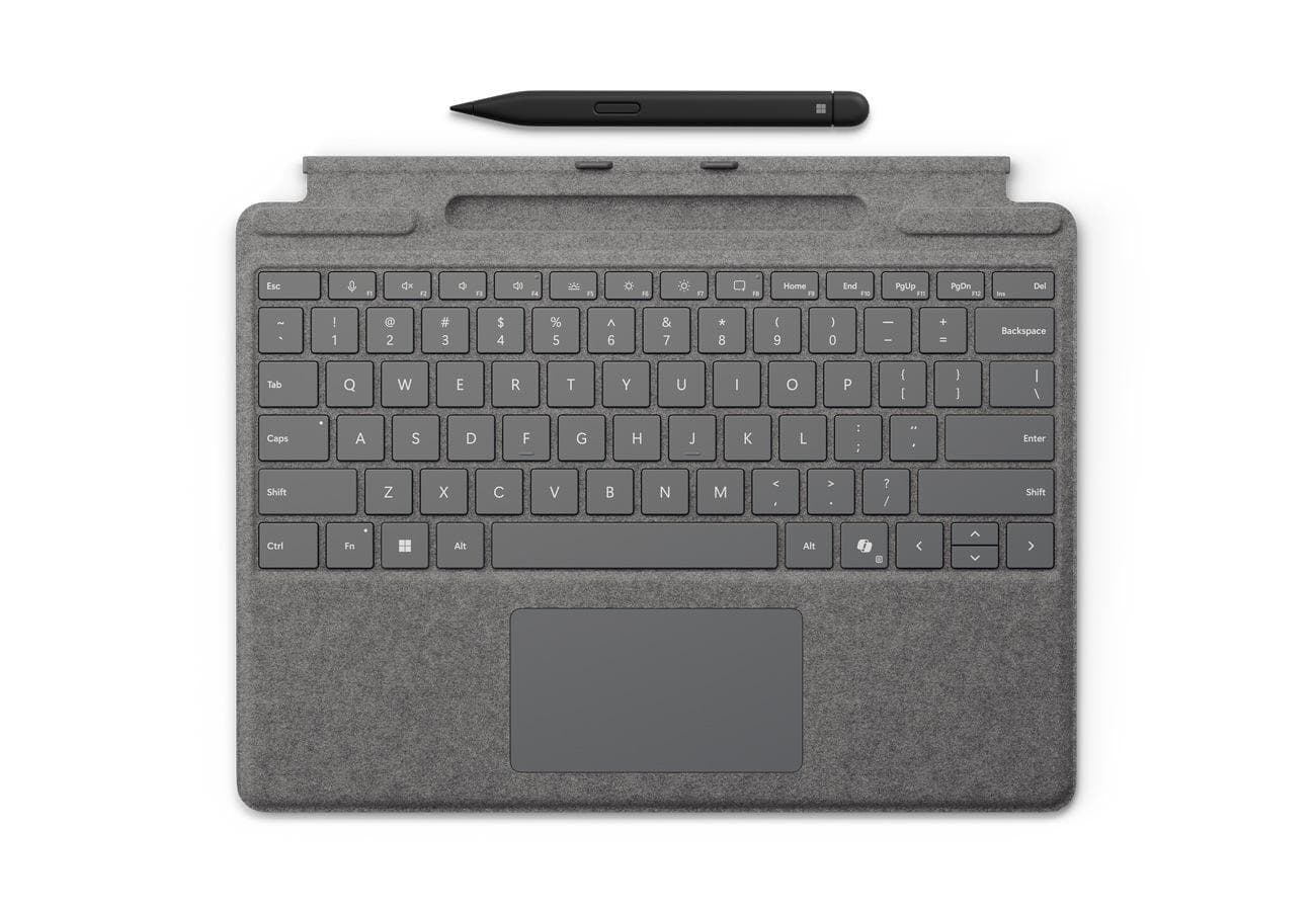 Microsoft Surface Pro Keyboard + Slim Pen 2 Bundle (Platinum), Commercial, CZ&SK 1