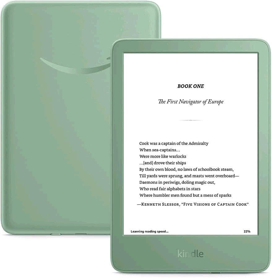 E-book Amazon Kindle 2024 (16 GB), matcha, BEZ REKLAM 1