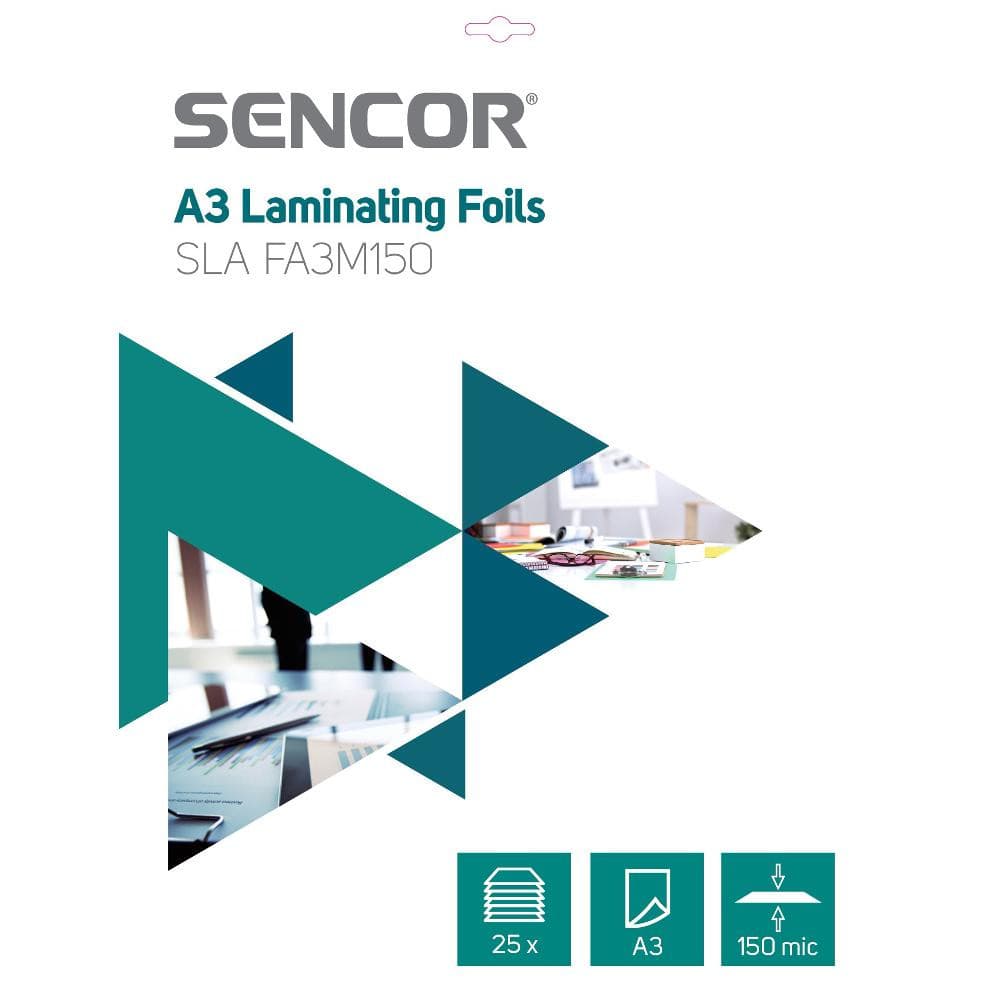 SLA FA3M150 Fólia A3 150mic 25ks SENCOR 1