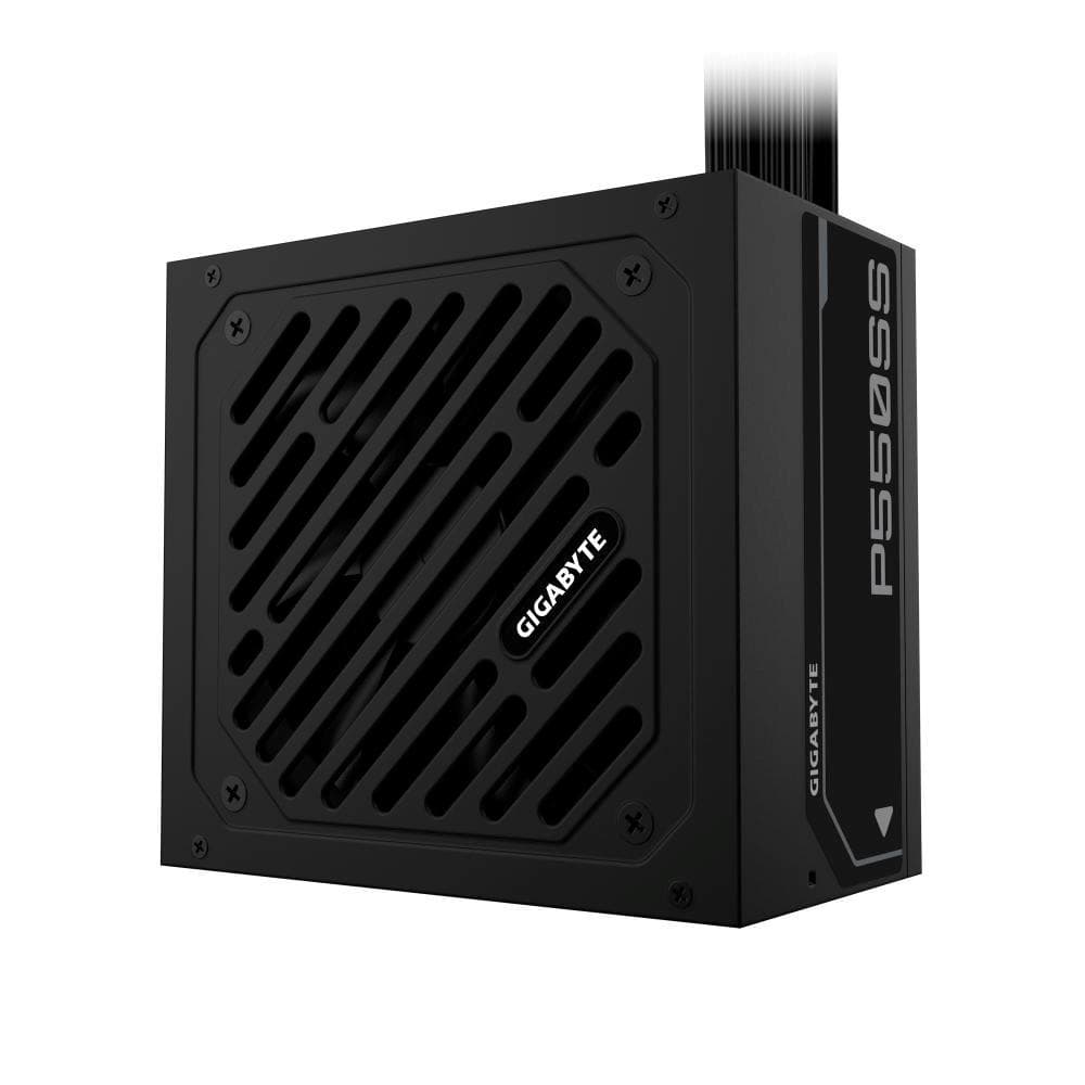 GIGABYTE zdroj P550SS, 550W, 80+ Silver, 120mm, ATX 3.0, čierna 1