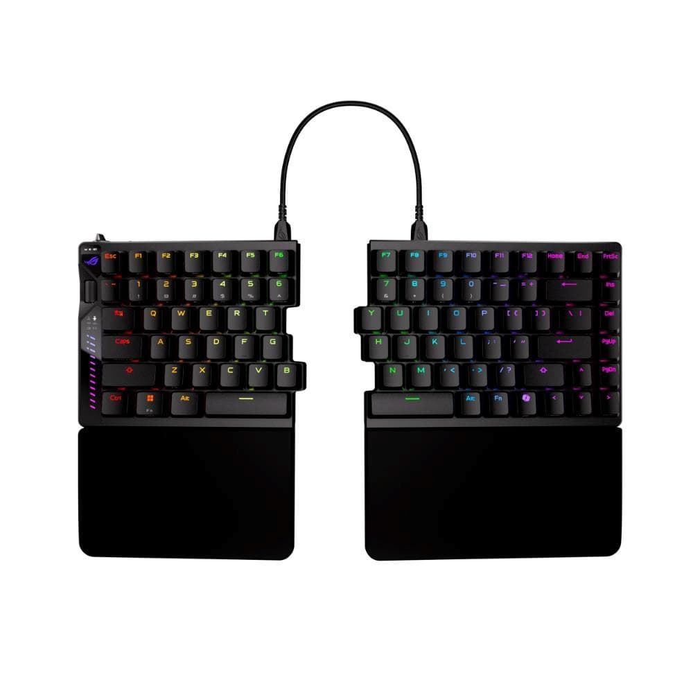 ASUS Klávesnica ROG Falcata, Mechanická, Bezdrôtová, ARGB, čierna