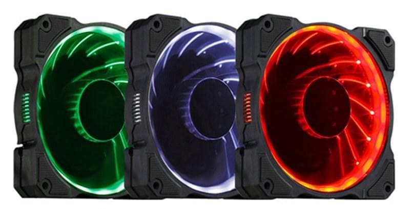 EUROCASE ventilátor RGB 120mm (Ring Led) 1