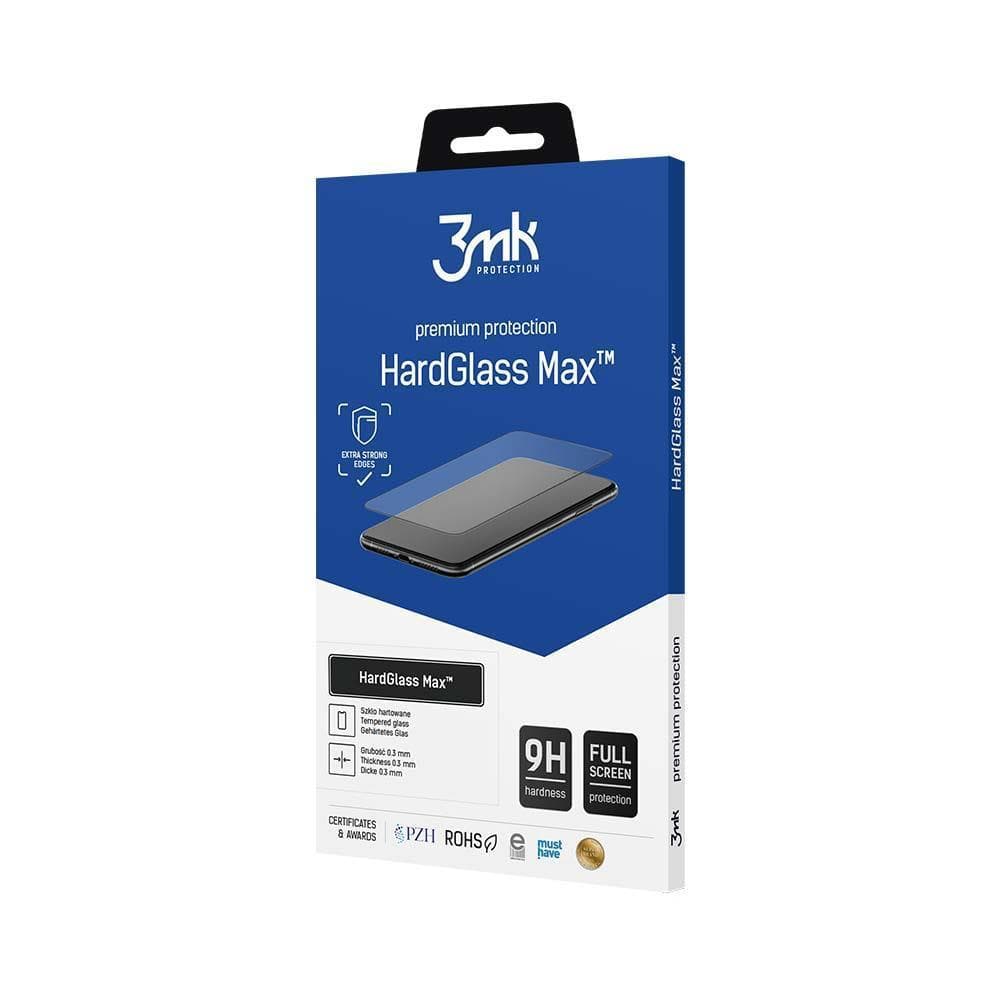 3mk tvrdené sklo HardGlass MAX Black pre Apple iPhone 13 Pre Max 1