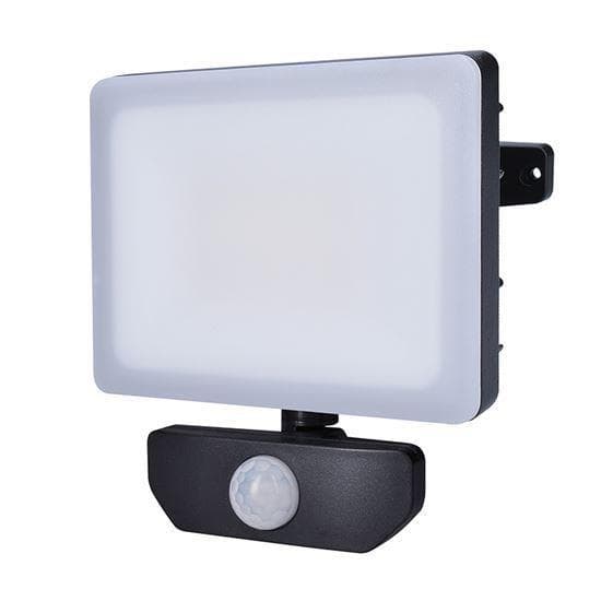 Solight LED reflektor Quick so sensorom, 30W, 2550lm, 4000K, IP44, čierny 1
