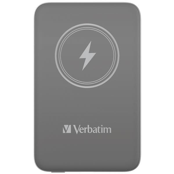 VERBATIM Powerbanka Charge 'n' Go, Magnetická, 10000 mAh, USB-C, Sivá 1