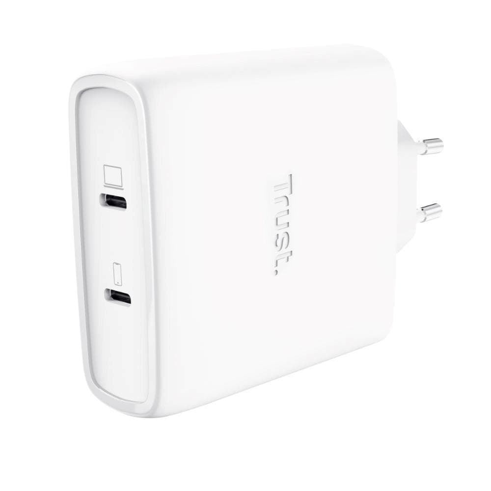 TRUST GaN Nabíjačka MAXO 100W 2-Port, USB-C, biela 1