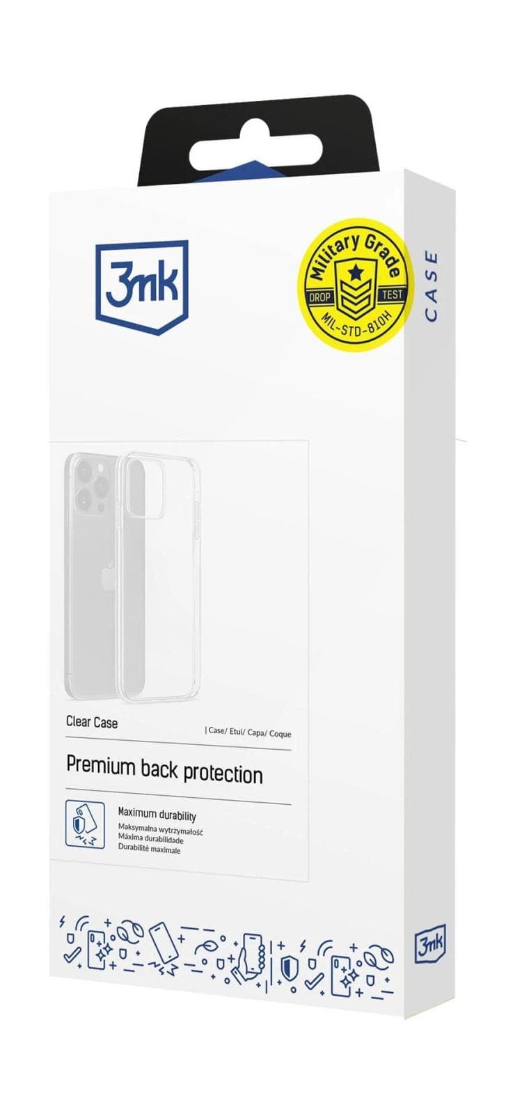 3mk ochranný kryt Clear Case pre Xiaomi 15T Pro 5G 1