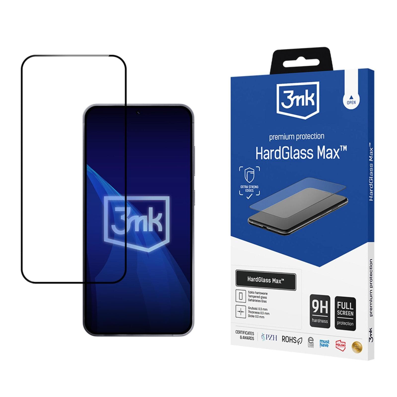 3mk tvrdené sklo Hardglass Max Framefit pre Samsung Galaxy S26 1