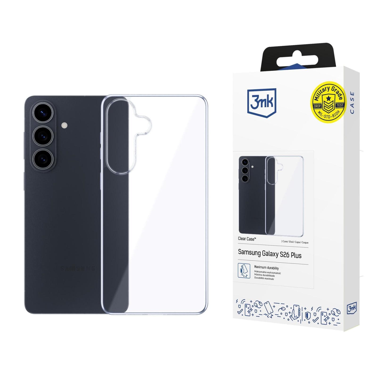 3mk ochranný kryt Clear Case pre Samsung Galaxy S26+