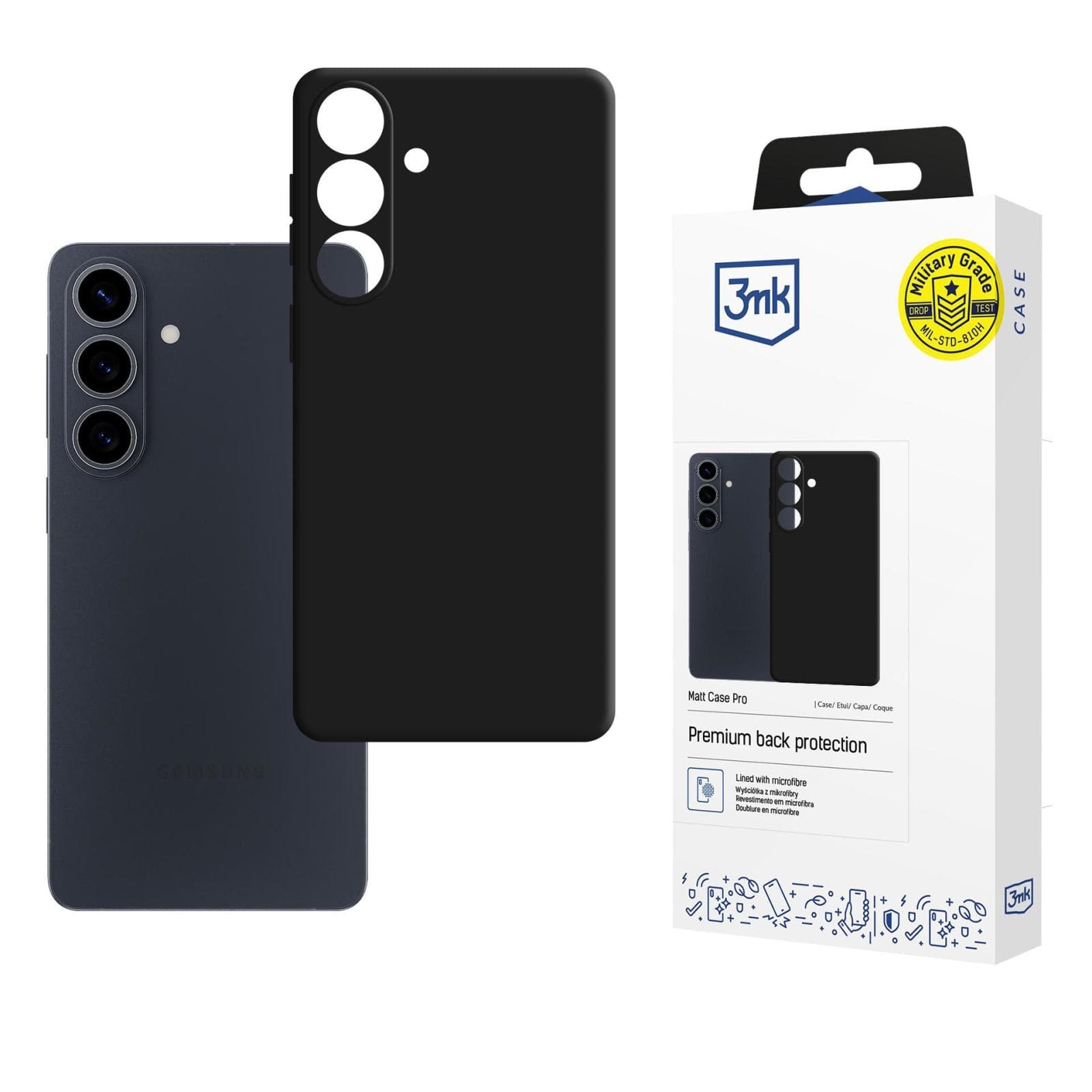3mk ochranný kryt Matt Case Pro pre Samsung Galaxy S26+ 1