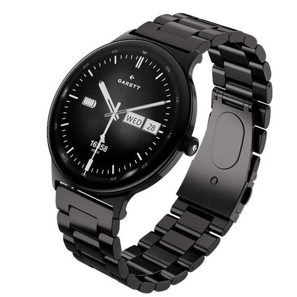 Garett Smartwatch Quantum Black Steel 1