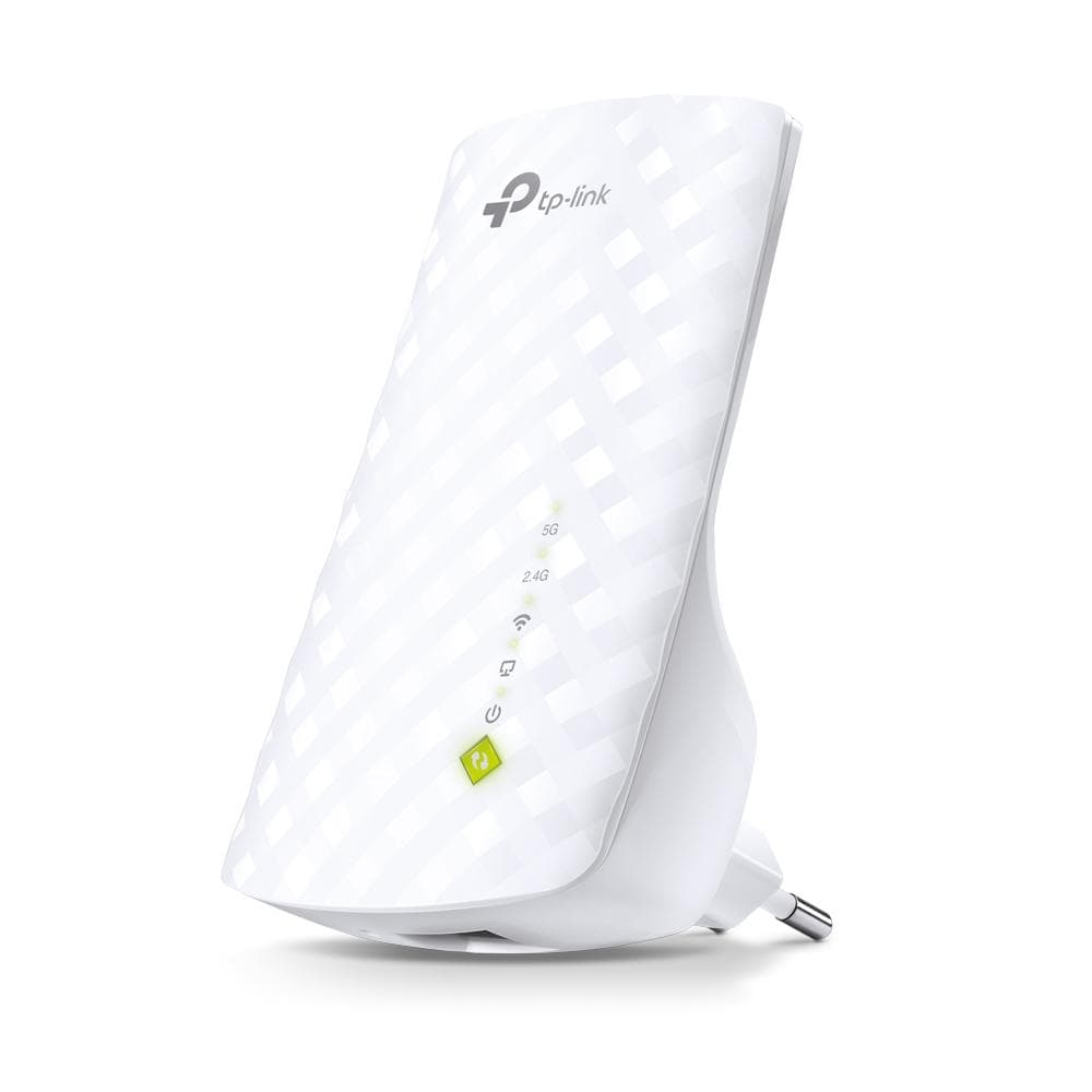 TP-Link RE200 AC750 Dual Band Wifi Range Extender/AP, 3 interné antény, 1x10/100 RJ45, power schedule 1