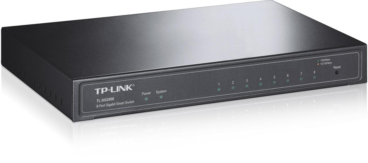TP-Link TL-SG2008 8x Gigabit Smart Switch Omada SDN 1