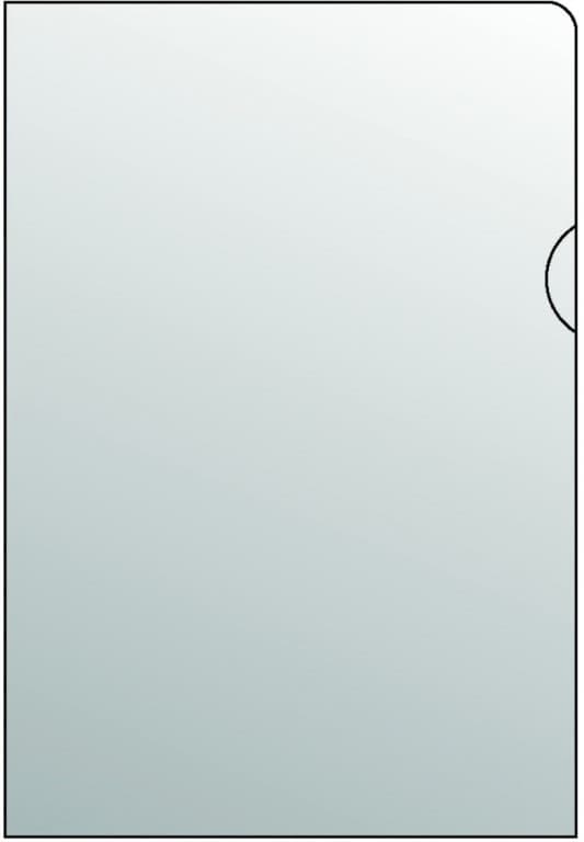 Obal A4 218x310x0,16mm "L" číry tenký 80mic 100ks 1