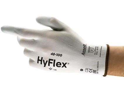 Povrstvené rukavice ANSELL HYFLEX 48-100, vel. 07 1
