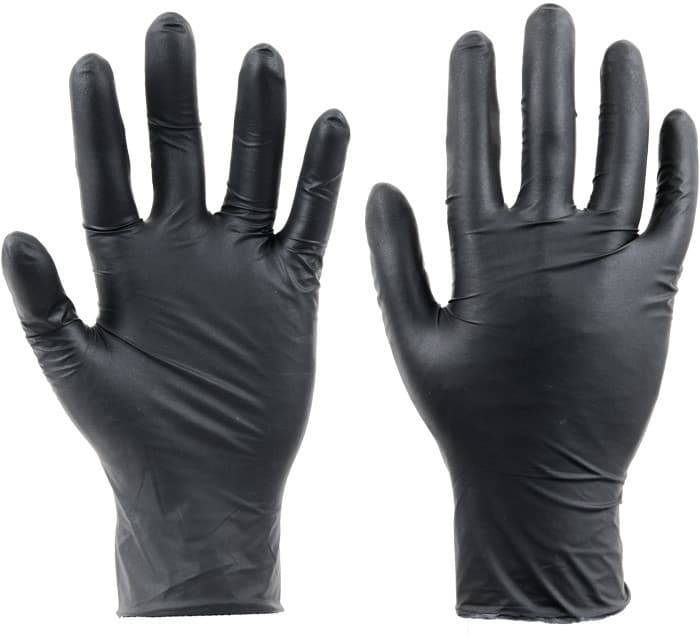 SPOONBILL BLACK rukavice nitril nepúder - 8 1